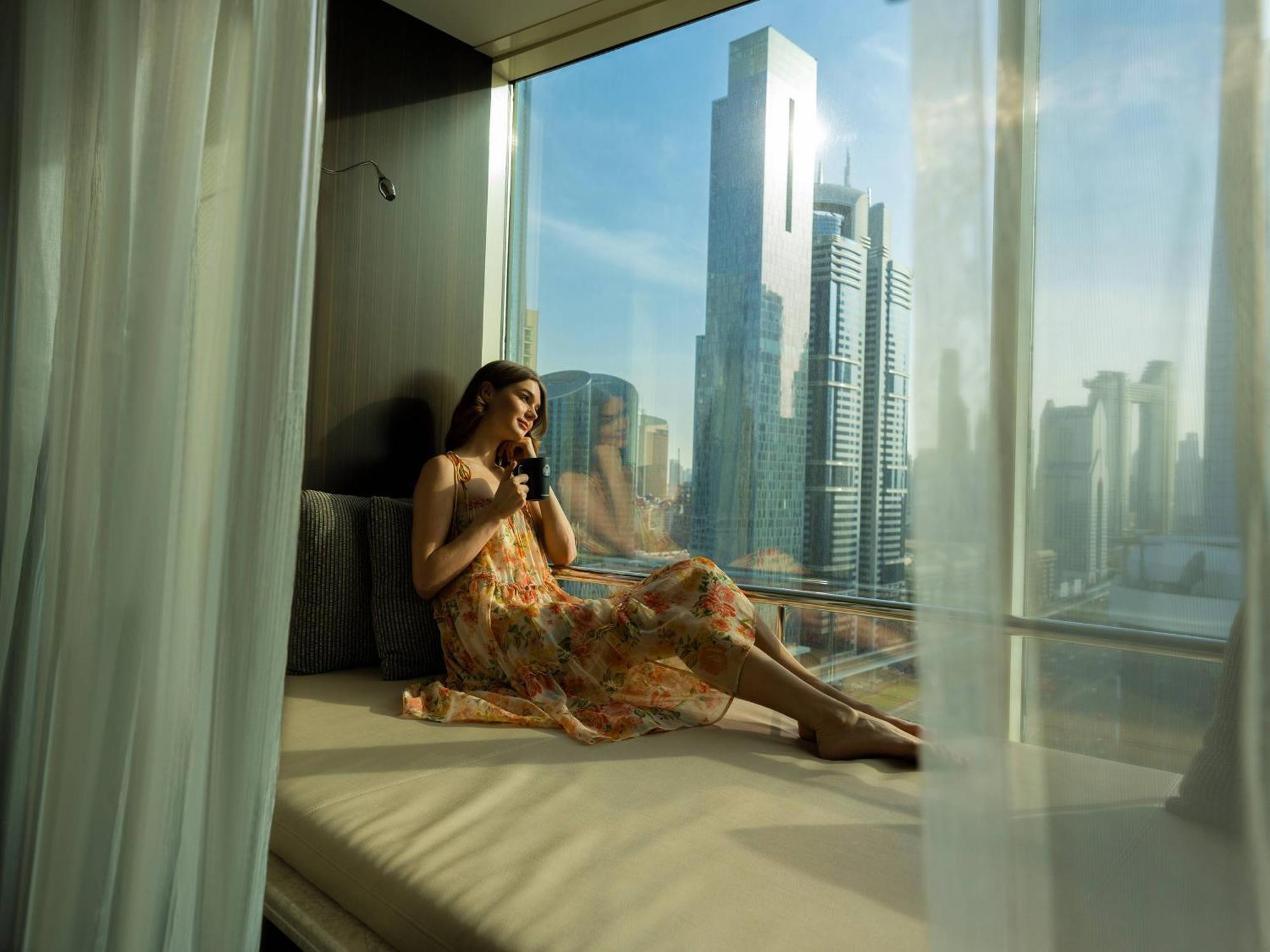 Towers Rotana - Dubai Hotel Exterior foto